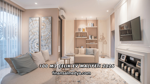100 M2 Çelik Ev Maliyeti 2026