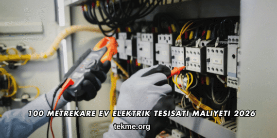100 Metrekare Ev Elektrik Tesisatı Maliyeti 2026