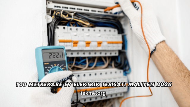 100 Metrekare Ev Elektrik Tesisatı Maliyeti 2026