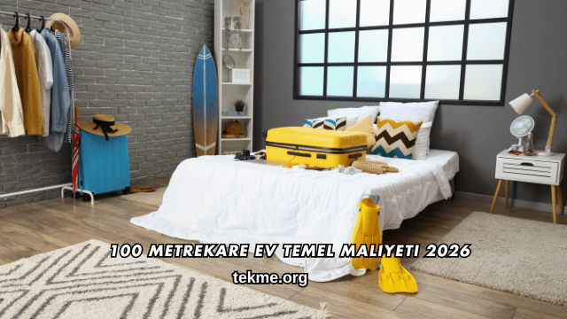100 Metrekare Ev Temel Maliyeti 2026