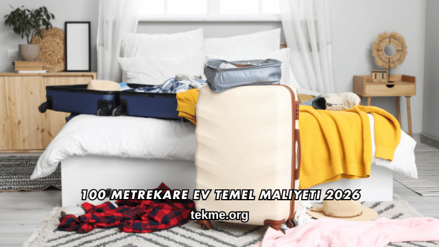 100 Metrekare Ev Temel Maliyeti 2026