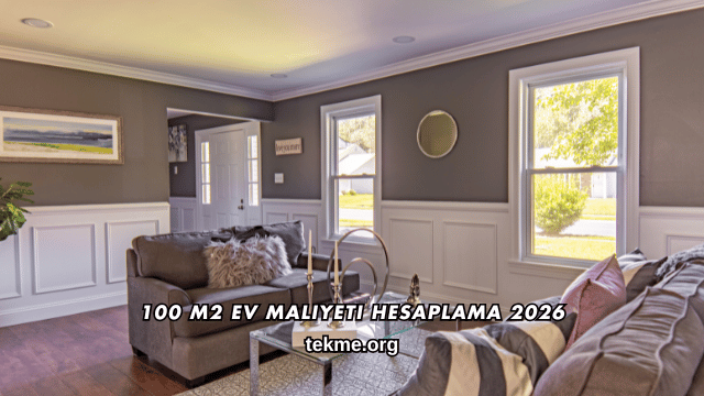 100 m2 Ev Maliyeti Hesaplama 2026