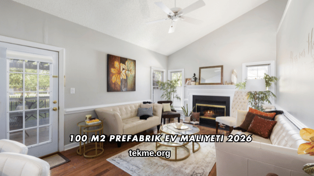 100 m2 Prefabrik Ev Maliyeti 2026