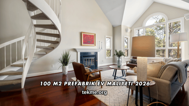 100 m2 Prefabrik Ev Maliyeti 2026