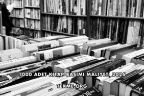1000 Adet Kitap Basımı Maliyeti 2026