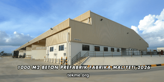 1000 M2 Beton Prefabrik Fabrika Maliyeti 2026