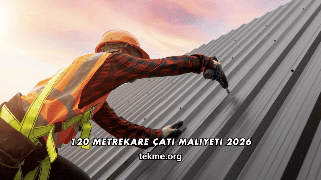 120 Metrekare Çatı Maliyeti 2026
