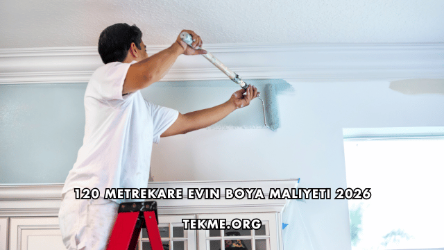 120 Metrekare Evin Boya Maliyeti 2026