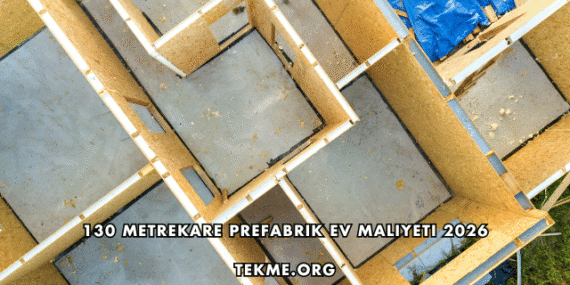 130 Metrekare Prefabrik Ev Maliyeti 2026