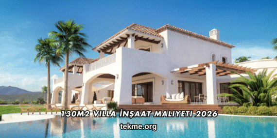 130m2 Villa İnşaat Maliyeti 2026