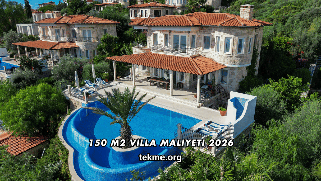 150 M2 Villa Maliyeti 2026