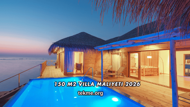 150 M2 Villa Maliyeti 2026