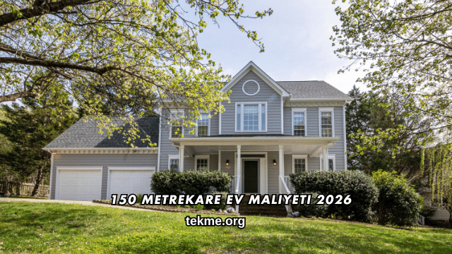 150 Metrekare Ev Maliyeti 2026