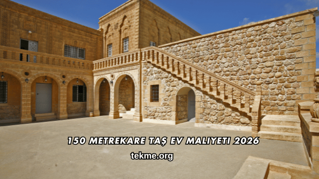 150 Metrekare Taş Ev Maliyeti 2026