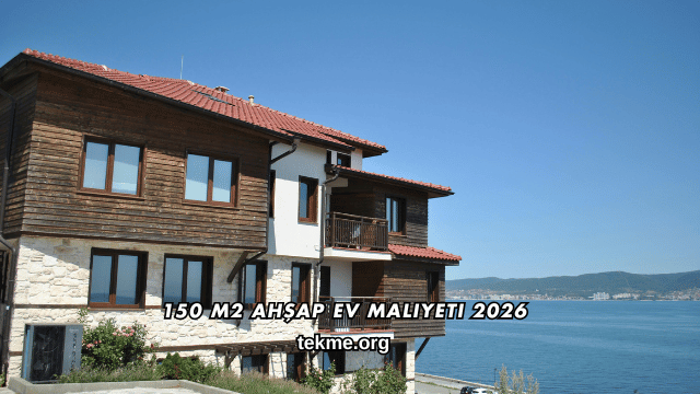 150 m2 Ahşap Ev Maliyeti 2026