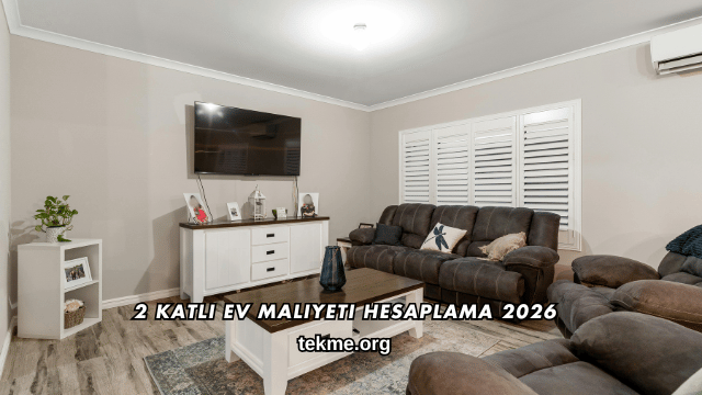 2 Katlı Ev Maliyeti Hesaplama 2026