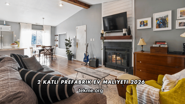 2 Katlı Prefabrik Ev Maliyeti 2026