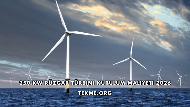 250 Kw Rüzgar Türbini Kurulum Maliyeti 2026