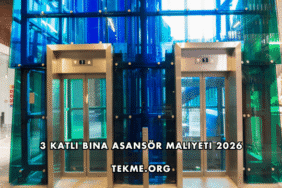 3 Katlı Bina Asansör Maliyeti 2026