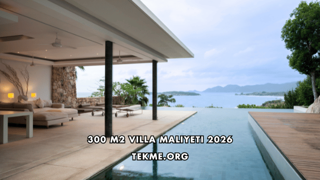 300 m2 Villa Maliyeti 2026