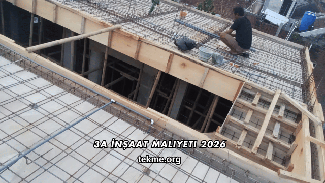 3A İnşaat Maliyeti 2026