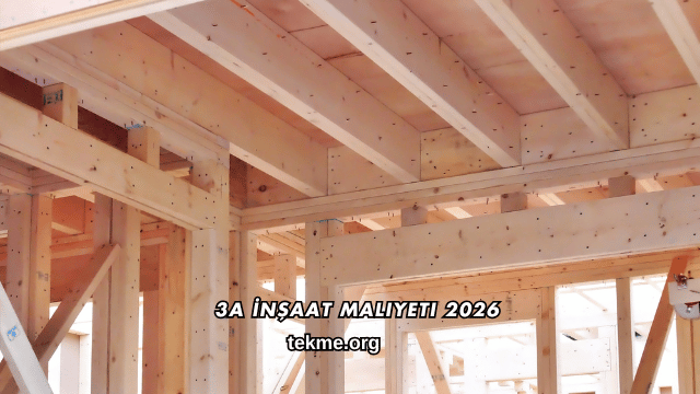 3A İnşaat Maliyeti 2026