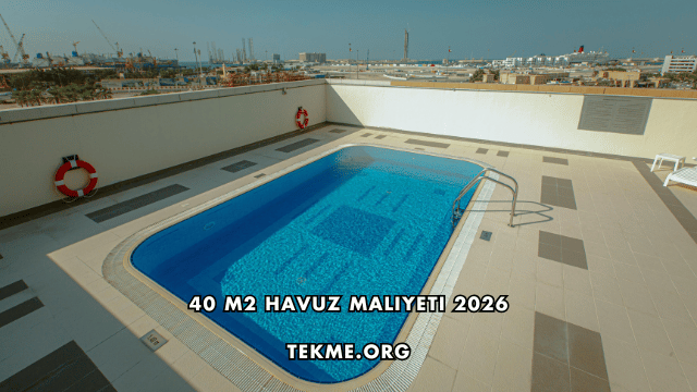 40 m2 Havuz Maliyeti 2026