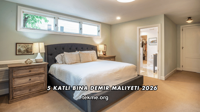 5 Katlı Bina Demir Maliyeti 2026