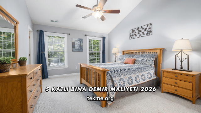 5 Katlı Bina Demir Maliyeti 2026