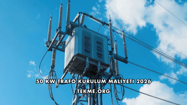 50 kW Trafo Kurulum Maliyeti 2026