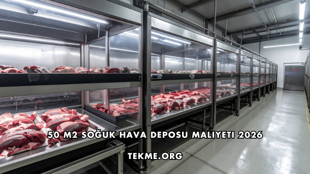 50 m2 Soğuk Hava Deposu Maliyeti 2026