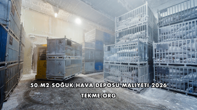 50 m2 Soğuk Hava Deposu Maliyeti 2026