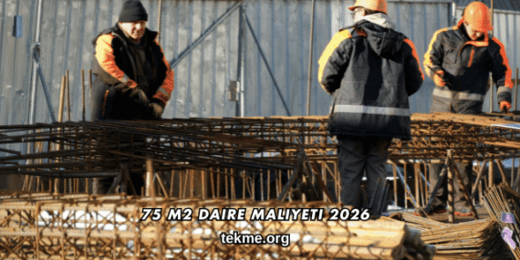 75 m2 Daire Maliyeti 2026