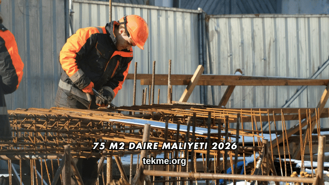 75 m2 Daire Maliyeti 2026