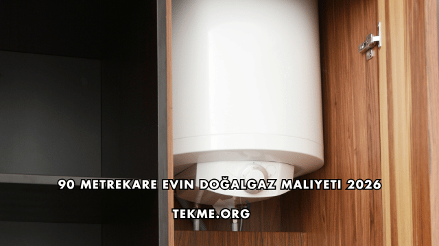 90 Metrekare Evin Doğalgaz Maliyeti 2026