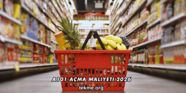 A101 Açma Maliyeti 2026
