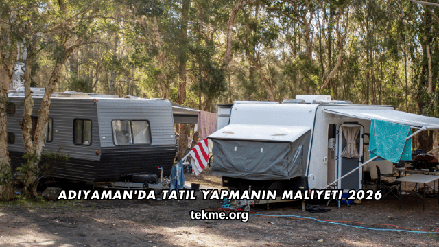 Adıyaman'da Tatil Yapmanın Maliyeti 2026
