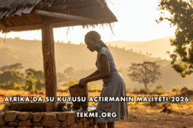 Afrika’da Su Kuyusu Açtırmanın Maliyeti 2026