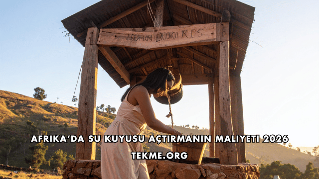 Afrika’da Su Kuyusu Açtırmanın Maliyeti 2026