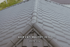 Ahır Çatı Maliyeti 2026