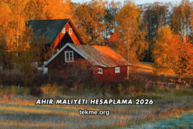 Ahır Maliyeti Hesaplama 2026