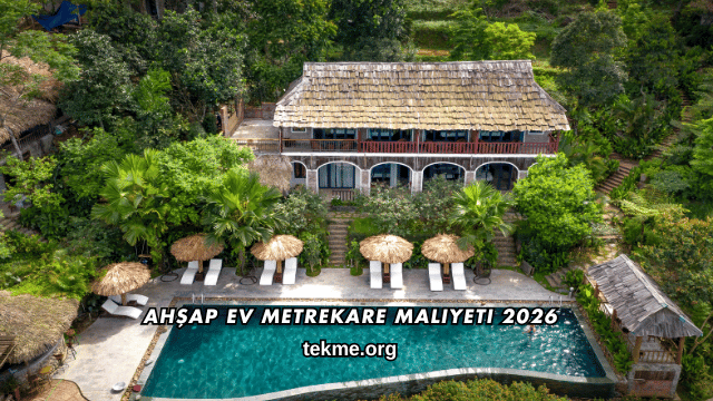 Ahşap Ev Metrekare Maliyeti 2026