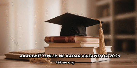 Akademisyenler Ne Kadar Kazanıyor 2026