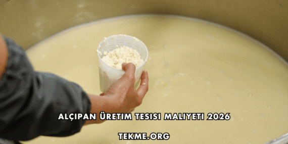 Alçıpan Üretim Tesisi Maliyeti 2026