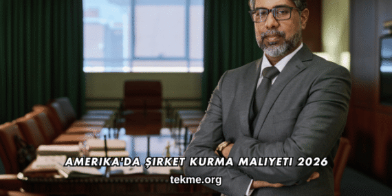 Amerika’da Şirket Kurma Maliyeti 2026