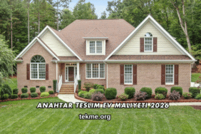 Anahtar Teslim Ev Maliyeti 2026