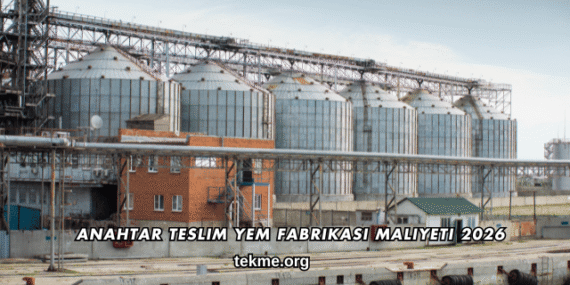 Anahtar Teslim Yem Fabrikası Maliyeti 2026