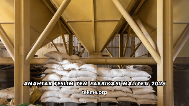 Anahtar Teslim Yem Fabrikası Maliyeti 2026
