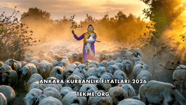 Ankara Kurbanlık Fiyatları 2026