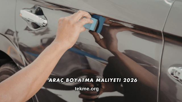 Araç Boyatma Maliyeti 2026